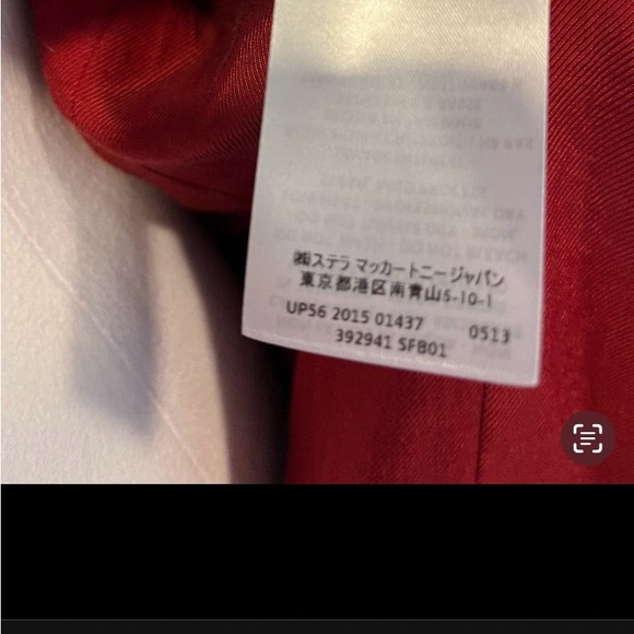 Stella McCartney Bright Maroon Blazer-Never Worn - Picture 2 of 4